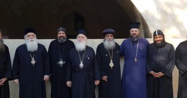 صور.. وفد الكنيسة اليونانية يزور أديرة وادى النطرون بالبحيرة 