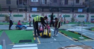 صور.. مرور المنوفية يطلق مبادرة المدينة المرورية بمدرسة عبدالرحمن الديب