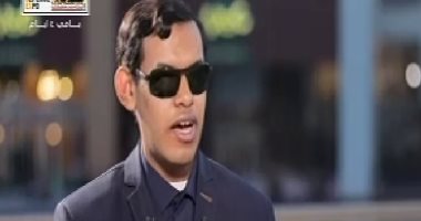 "أحمد رحمة".. أول معيد كفيف بـ"إعلام القاهرة" يحكى قصة نجاحه لـ"إحلم"