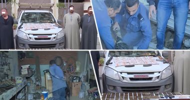 صور..الداخلية تداهم "أبو الغيط" لملاحقة أباطرة الكيف وتجار السلاح.. ضبط 70 طربة حشيش بمنطقتي "الخرس" و"الأخميين".. مساعد مدير أمن القليوبية: الشرطة تستعيد هيبة الدولة وتخلق مناخ طيب للاستثمار