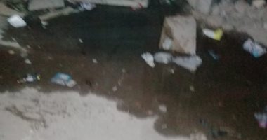 أهالى حى منطى بشبرا الخيمة يطالبون بشبكة صرف صحى