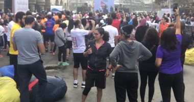 صور.. "التضامن" تشارك فى ماراثون مناهضة العنف ضد المرأة