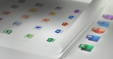 بعد 5 سنوات.. مايكروسوفت تعيد تصميم أيقونات "أوفيس"