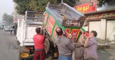 تحرير 605 محاضر متنوعة وتنفيذ 2815 إزالة إدارية خلال أسبوع بحملات فى القاهرة