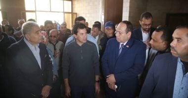 أشرف صبحي يتفقد إستاد المنيا ويوجه بسرعة الانتهاء من تطويره                                                    
