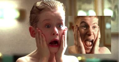 شاهد.. كيفين دى بروين يتقمص شخصية بطل فيلم "Home alone"