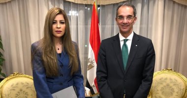 أمل الحناوى تستضيف وزير الاتصالات فى حوار خاص على "روسيا اليوم"
