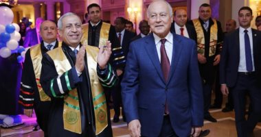 الأمين العام للجامعة العربية يشهد حفل تخرج دفعة ماجستير معهد الإنتاجية والجودة