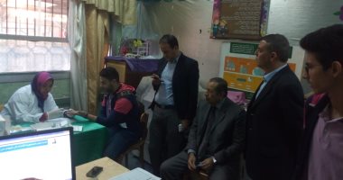 صور.. انطلاق حملة القضاء على فيروس سى بالمدارس الثانوية والفنية بالقليوبية