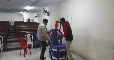  صور .. حى العمرانية يغلق مركز للدروس الخصوصية 