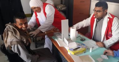 إقبال كبير من أهالى شمال سيناء فى اليوم الثالث لحملة 100 مليون صحة
