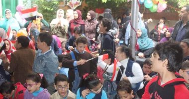 "مستقبل وطن" دمياط يزور مدرسة التربية الفكرية باليوم العالمى لذوى الاحتياجات.. صور