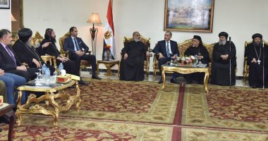 محافظ أسيوط يلتقى قيادات الدين المسيحى وممثلى الكنائس المختلفة بالمحافظة