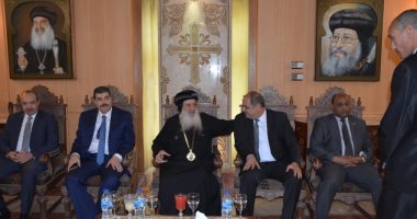 محافظ الغربية يحضر تنصيب الأنبا بولا مطرانا لإبراشية طنطا وتوابعها