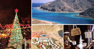 "الكريسماس فى طابا" بحر وطبيعة وسهرات ليلية.. مارس الغوص فى أفضل 5 مواقع ذات شهرة عالمية.. وملاعب الجولف تمنحك ميزة إضافية.. السفارى فى الوادى الملون إبحار نحو الخيال.. ولا تنس زيارة حصن صلاح الدين ومتحف طابا