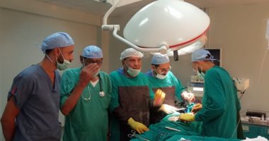 استئصال ناسور درقى بالرقبة لطفلة 4 سنوات بمستشفى دهب المركزى بجنوب سيناء