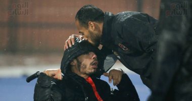صور.. وليد سليمان يدخل مباراة الجونة بديلاً لميدو جابر 