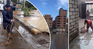 الطقس السيئ يضرب المحافظات.. مصرع شخص فى انهيار عقار قديم بالإسكندرية بسبب الأمطار.. سيول تضرب وادى مكتب وإغلاق طريق فيران - سانت كاترين.. توقف حركة الصيد فى كفر الشيخ.. وإغلاق بوغازى الاسكندرية والدخيلة (صور)