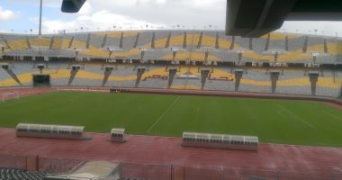فيديو.. شاهد استاد برج العرب قبل مباراة الأهلى وجيما الإثيوبى