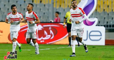 اهداف مباراة الزمالك والمصرى فى الدورى الممتاز