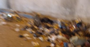 قارئ يشكو انتشار القمامة أسفل الدائرى اتجاه أحمد عرابى