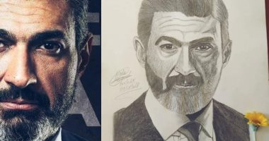 قارئة تشارك برسومات مميزة باستخدام القلم الرصاص والفحم