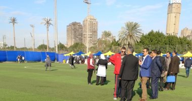 فيديو.. الطبلة والرق أحدث تقاليع الدعاية الانتخابية بمركز شباب الجزيرة