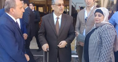 وزير الكهرباء يتفقد التجهيزات فى قاعة المؤتمرات الكبرى بشرم الشيخ