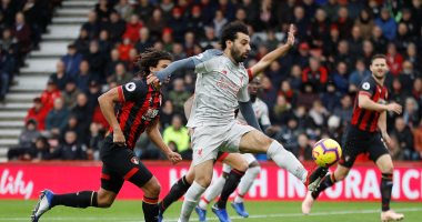 ليفربول يتفوق على بورنموث بهدف محمد صلاح فى الشوط الأول.. فيديو