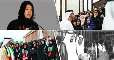 نهضة غير مسبوقة بالإمارات رسخ لها زايد وطورها أبناؤه..بعد فوزها بالمرتبة الأولى عالميا فى مؤشر احترام المرأة..تخصيص نصف مقاعد البرلمان للمرأة لترسيخ دورها التشريعى.. وإطلاق أول فريق نسائى للزوارق بالشرق الأوسط