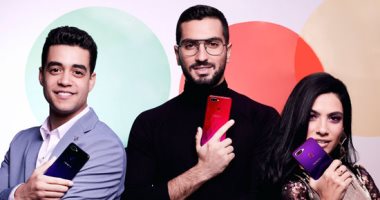 نجوم مسلسل "كأنه إمبارح" يستعرضون مميزات هاتف OPPO F9 