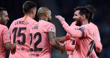 ملخص وأهداف مباراة إسبانيول ضد برشلونة فى الدوري الإسباني