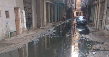 قارئ  يشكو من تهالك شبكة الصرف الصحى بمنطقة الفلكى بالاسكندرية