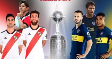 التشكيل الرسمى لنهائى كأس ليبرتادوريس بين ريفر بليت ضد بوكا جونيورز