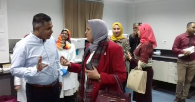 قيادات وزارة الصحة يزورون مركز تحيا مصر لعلاج فيروس سي