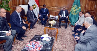 محافظ القليوبية يبحث إنشاء مستودع أنابيب بوتاجاز رئيسى بالمحافظة لسد إحتياجات المواطنين