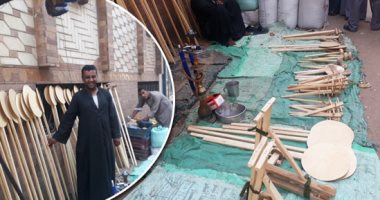 صور.. "من فات قديمه تاه".. أدوات صناعة المطبخ القنائى تحتفظ بمكانتها فى الأسواق.. ربات البيوت تفضلها عن المنتجات الحديثة.. أسعارها رخيصة على أد الجيب.. و"المطراحة والباشكور ومشاية الأطفال" الأكثر رواجًا