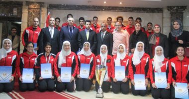 اليوم.. وزير الرياضة يكرم منتخب السرعة الحاصل على بطولة العالم 