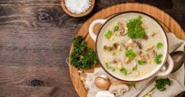 طريقة عمل شوربة المشروم بالكريمة