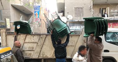 تحرير 284 محضر اشغالات فى حملة لشرطة المرافق بالغربية