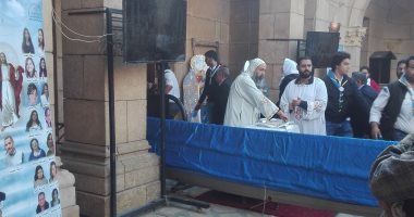 الكنيسة البطرسية تحتفل بالذكرى الثانية لشهداء الحادث الإرهابى