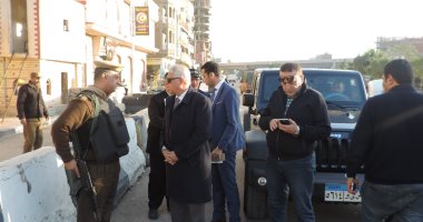 صور.. مدير أمن البحيرة يتفقد الخدمات الأمنية للكنائس فى دمنهور 