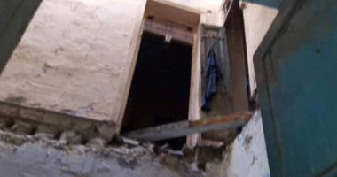 انهيار جزء من شرفة منزل بعقار من 5 طوابق فى الشرقية