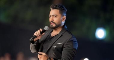 تامر حسنى مرشح لـ جائزة "جينيس ريكورد" كأفضل فنان مؤثر فى العالم