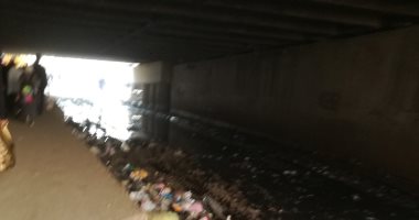 قارئ يطالب حى إمبابة بإزالة القمامة وتمهيد الطريق للمارة أسفل دائرى القومية