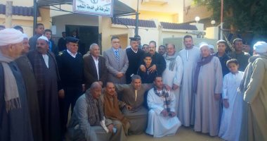 مدير أمن الأقصر يفتتح أعمال تطوير نقطة شرطة كيمان المطاعنة بإسنا