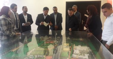 سفير أوزبكستان فى مصر يشيد بمركز شباب الجزيرة