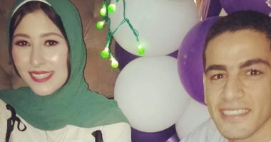 صور.. مهاجم الإسماعيلى يحتفل بخطوبته