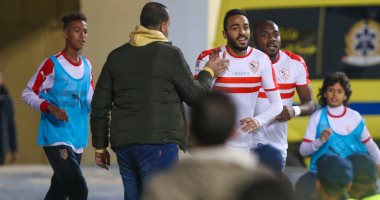 فيديو وصور .. كهربا يتقدم للزمالك أمام القطن التشادى بالدقيقة 10