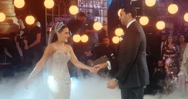 رئيس الوزراء و نجوم المجتمع فى حفل زفاف كريمة هشام رامز